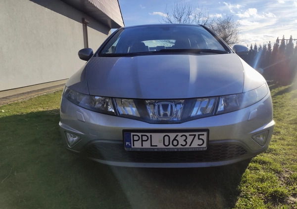 Honda Civic cena 20600 przebieg: 208000, rok produkcji 2008 z Chocz małe 232